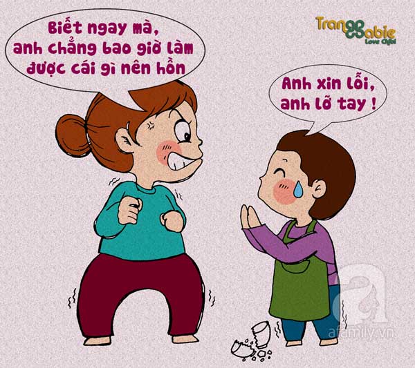 Những câu nói trong cuộc sống hàng ngày của vợ khiến achồng bị tổn thương