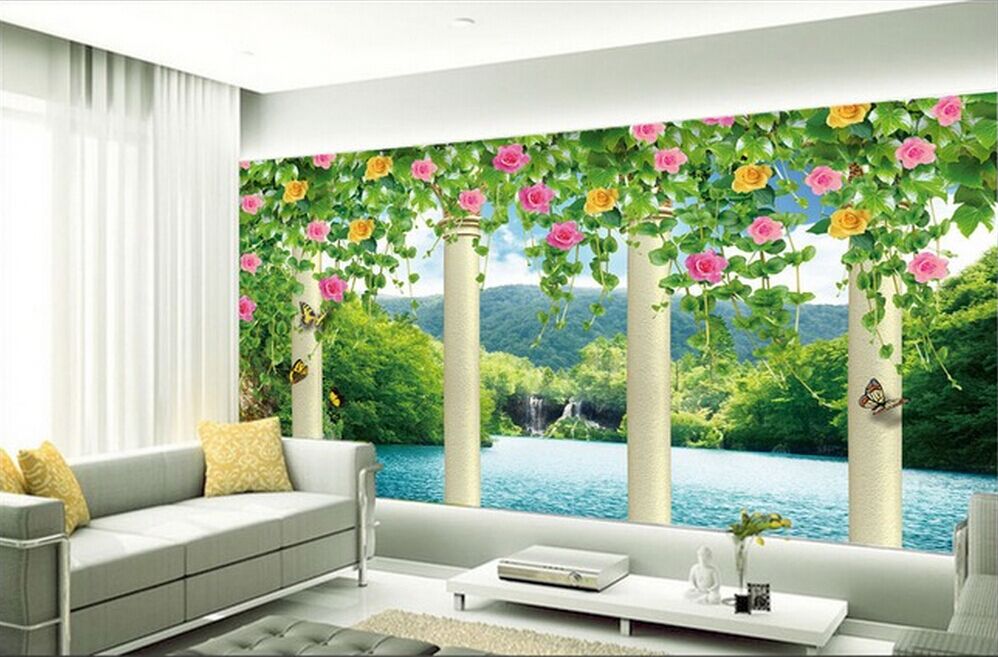 Những mẫu giấy dán tường biến nhà bạn thành khu vườn cổ tích