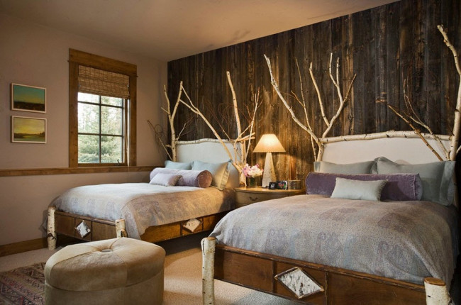 Những phòng ngủ mang phong cách rustic cực đẹp