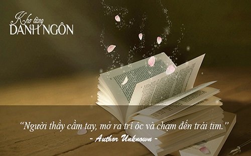 Tham khảo những câu danh ngôn về nghề giáo đong đầy cảm xúc