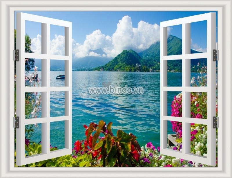 Tham khảo những mẫu tranh dán tường khổ lớn đẹp