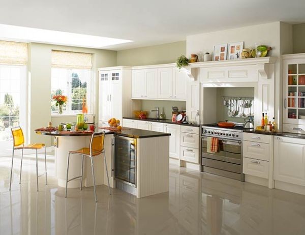Thiết kế trang trí phòng bếp ngày tết
