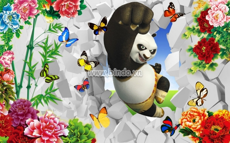 Thiết kế từng góc nhỏ trong nhà bằng tranh dán tường