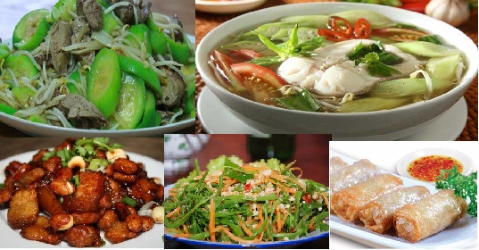 Thực đơn mâm cơm đầu tuần với 5 món ăn ngon ngất ngây