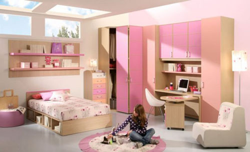 Trang trí phòng ngủ ngọt ngào cho teen girl